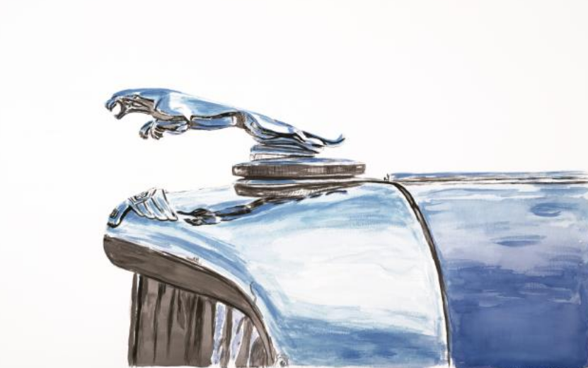 Jaguar hood ornament