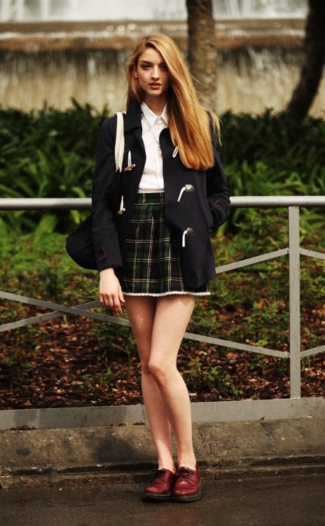 Paige's interview outfit