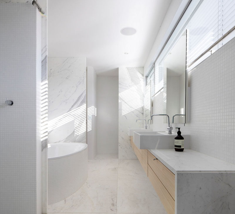 white bathroom